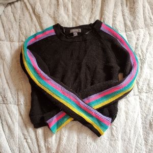 Colorblocked sweater